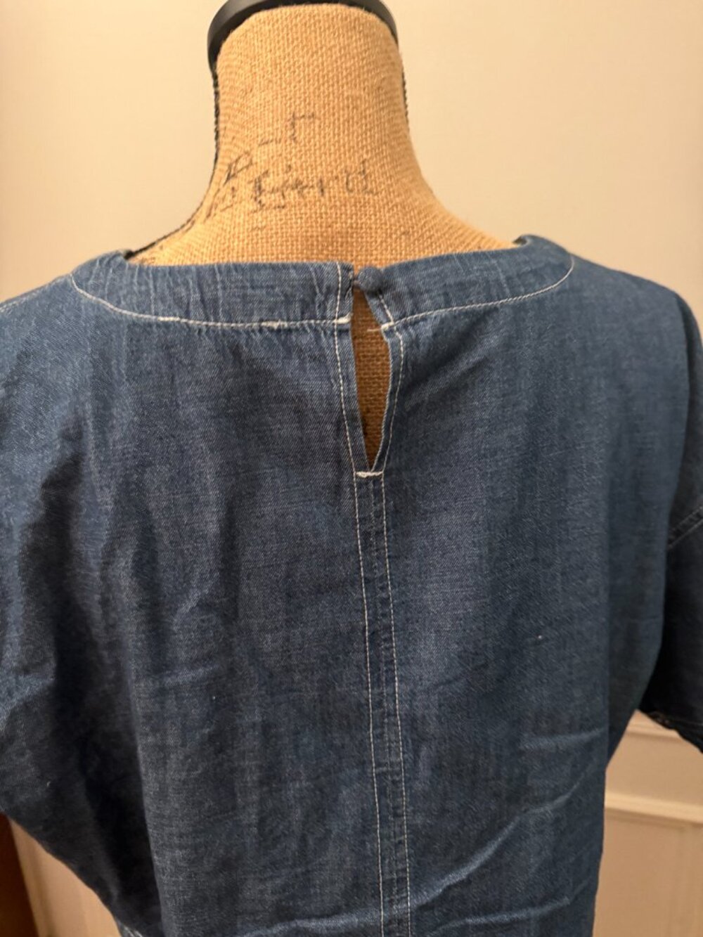 Denim Top and Skirt Set | Blu Pepper | Hot Item! - Picture 3 of 5
